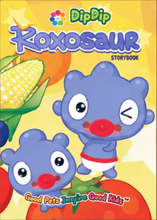 Cover des DipDip Buches Roxosaur
